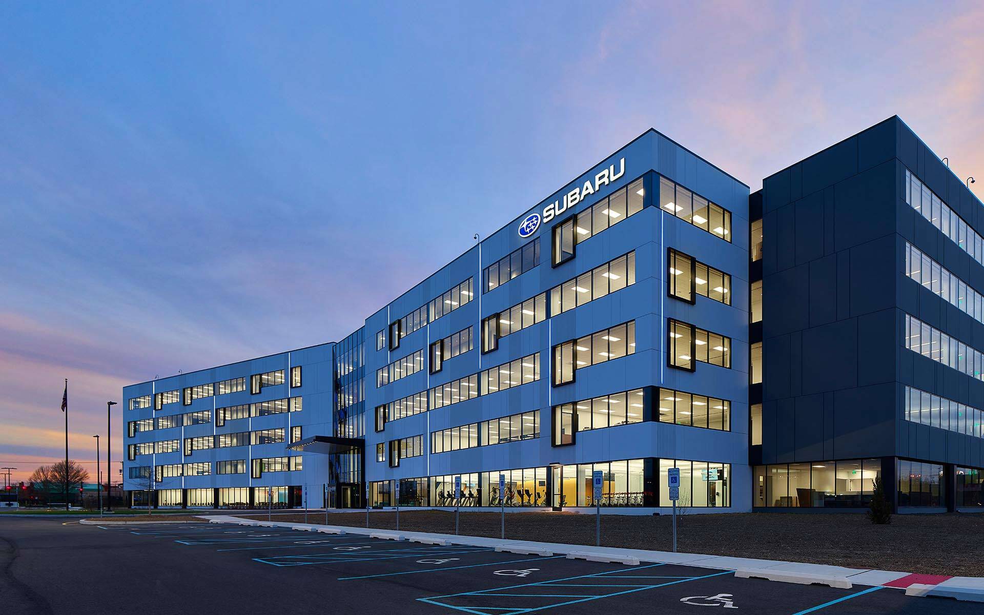 Picture of the subaru of america building